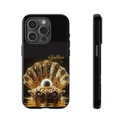 "Golden Touch" Collection - 'OShellPearls' design by vca - Designer iPhone Tough Cases