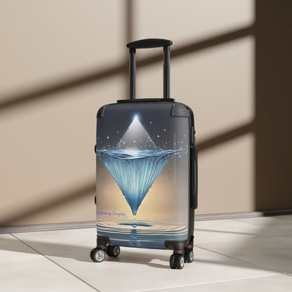 "H2O Droplets" Collection - 'Performing Droplets' by vca - Designer Suitcase Set