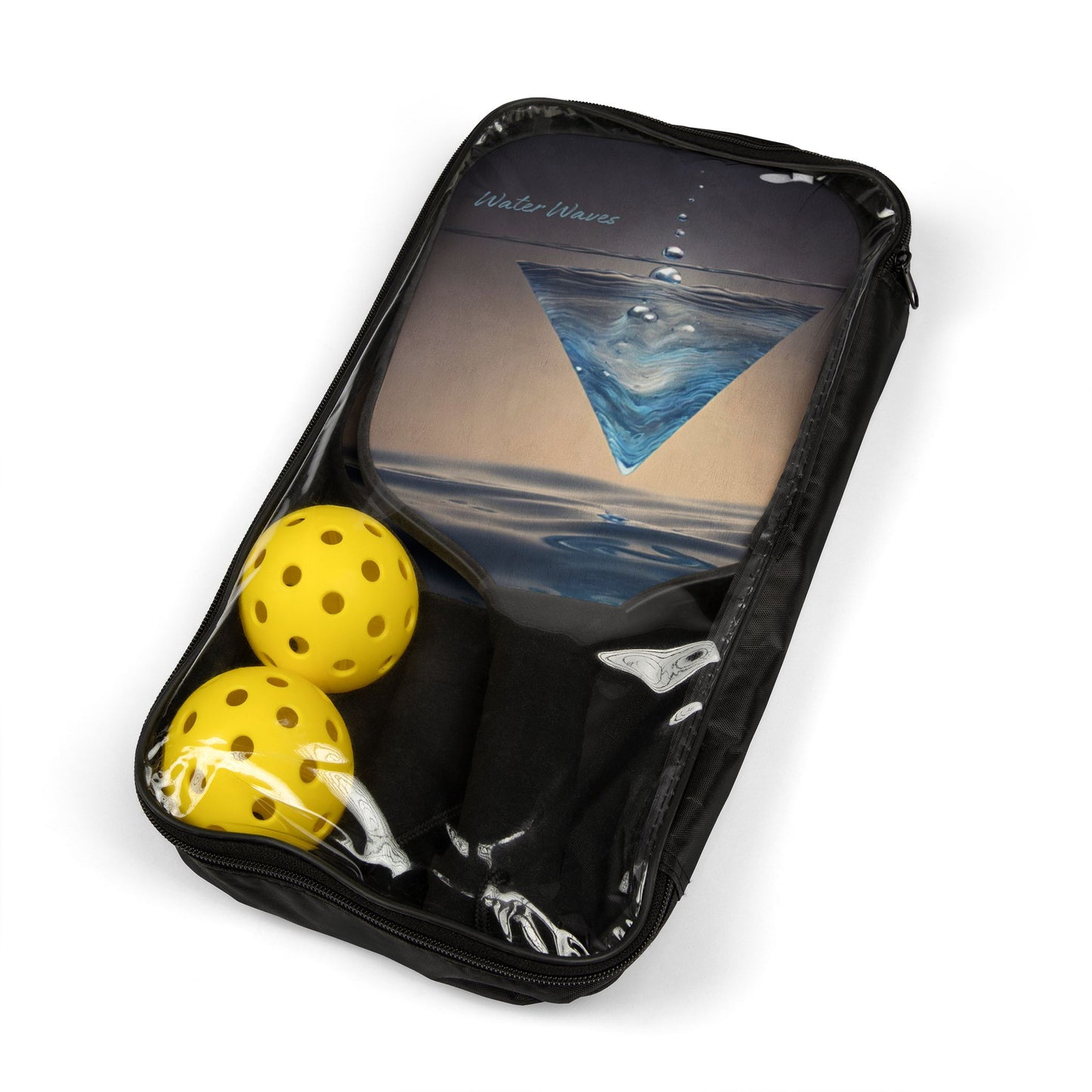 H2O Droplets collection - Pickleball Kit - Water Waves design by vca