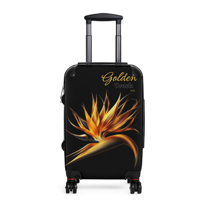 "Golden Touch" Collection - 'Bird of Paradise' Design #3 by vca - Designer Luggage Set