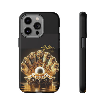 "Golden Touch" Collection - 'OShellPearls' design by vca - Designer iPhone Tough Cases