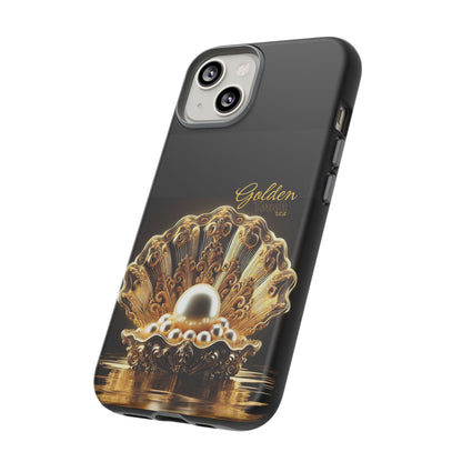 "Golden Touch" Collection - 'OShellPearls' design by vca - Designer iPhone Tough Cases