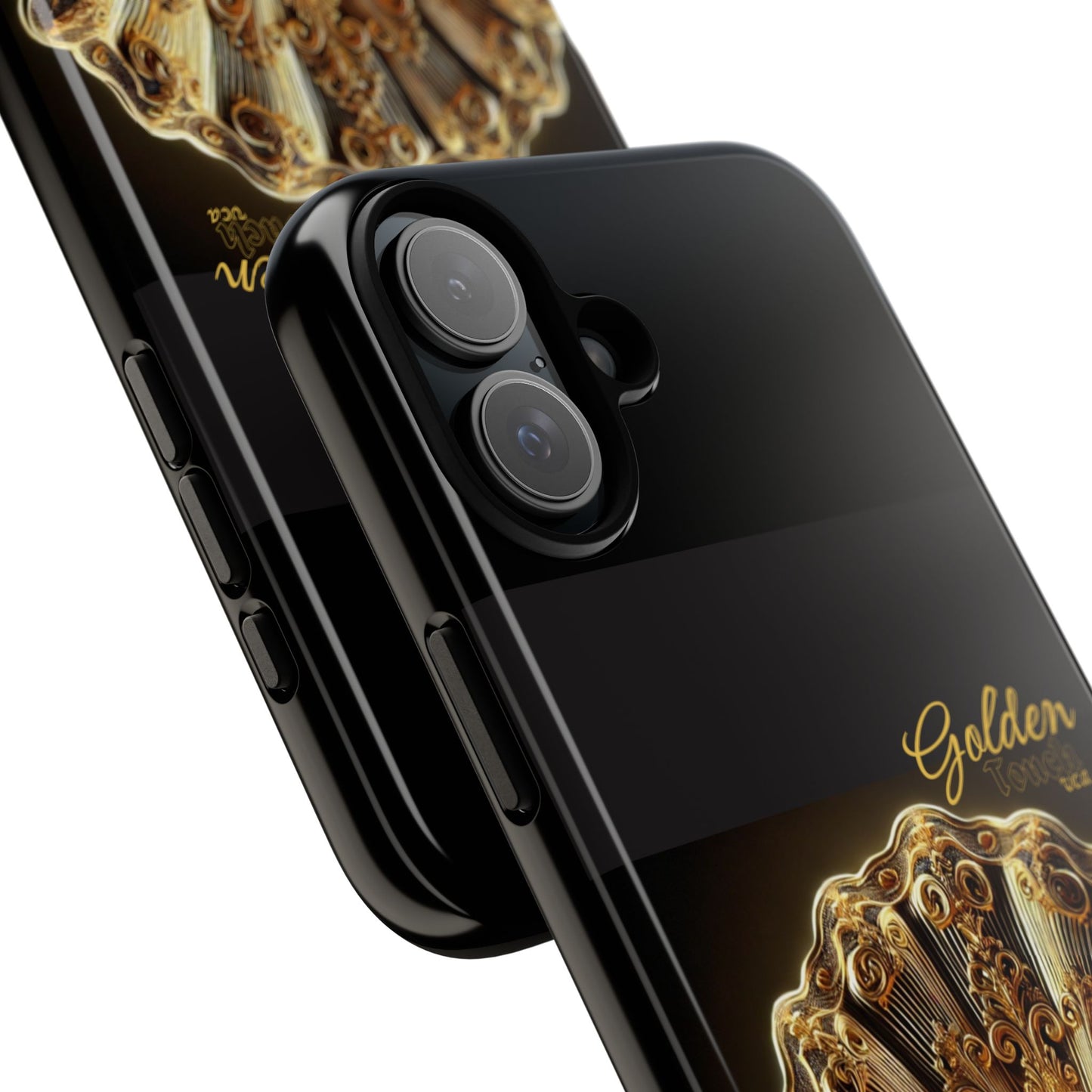 "Golden Touch" Collection - 'OShellPearls' design by vca - Designer iPhone Tough Cases