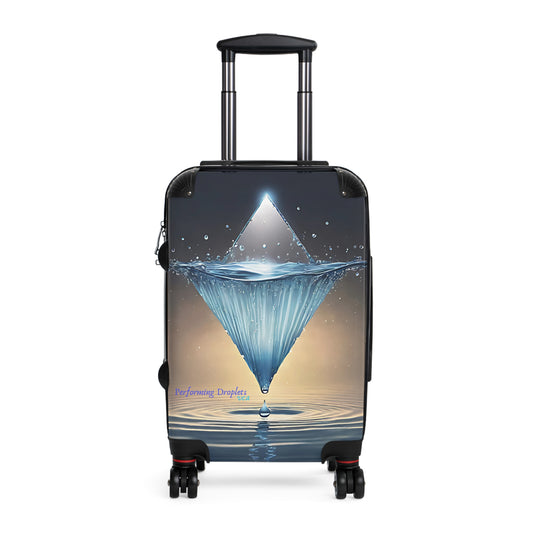 "H2O Droplets" Collection - 'Performing Droplets' by vca - Designer Suitcase Set