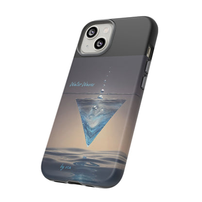 "H2O Droplets" Collection - 'Water Waves' design by vca - Designer iPhone Tough Cases