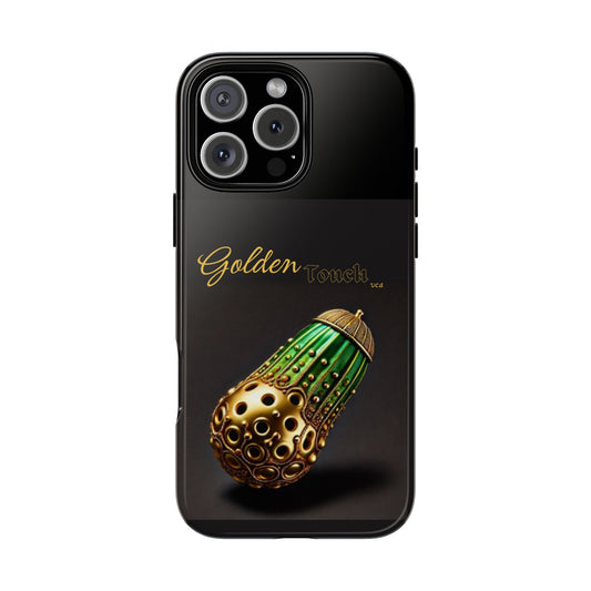 "Golden Touch" Collection - 'Pickleball2' design by vca - Designer iPhone Tough Cases